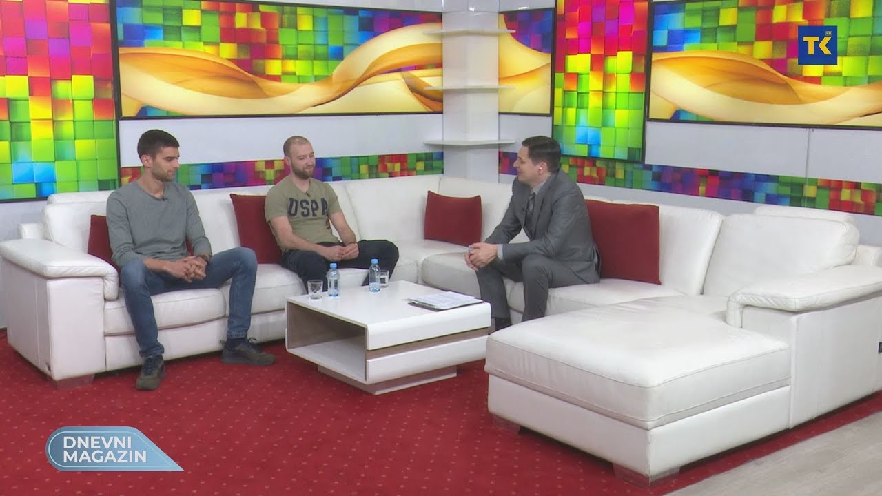 DNEVNI MAGAZIN RTVTK: DARKO MILANOVIĆ I SRĐAN IVANKOVIĆ  - REPREZENTATIVCI BIH U FUTSALU 25 03 2021