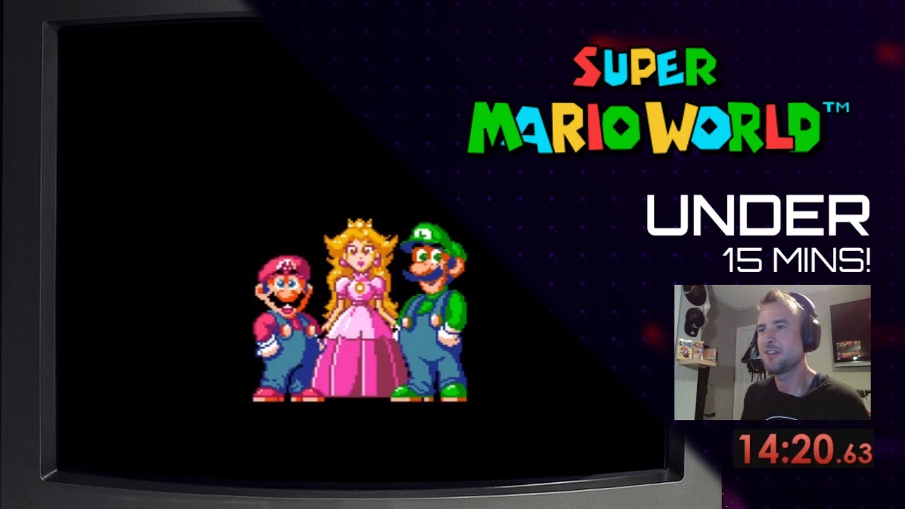 Super Mario World 14:20 Glitchless Speedrun