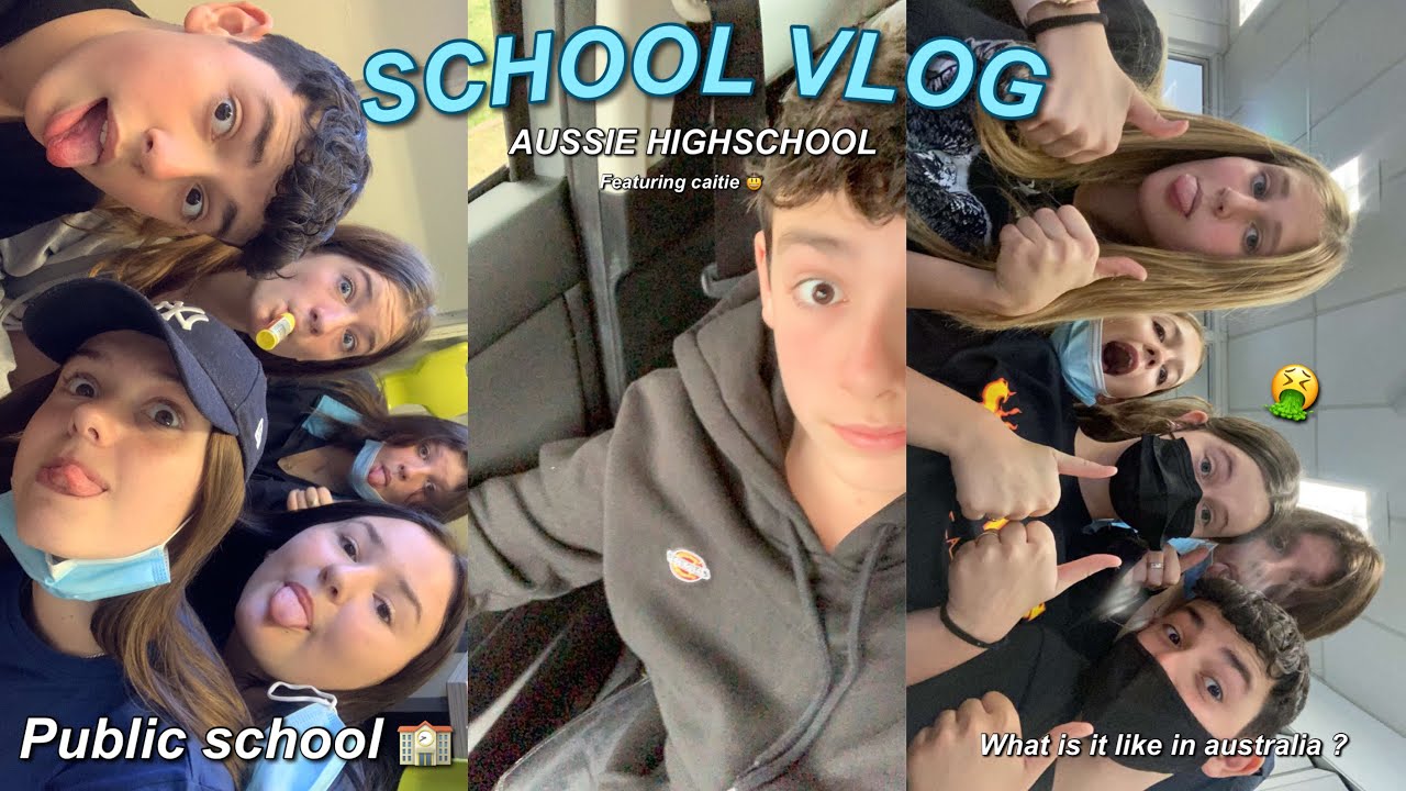 SCHOOL VLOG| Life at an Australian High-School *in person*