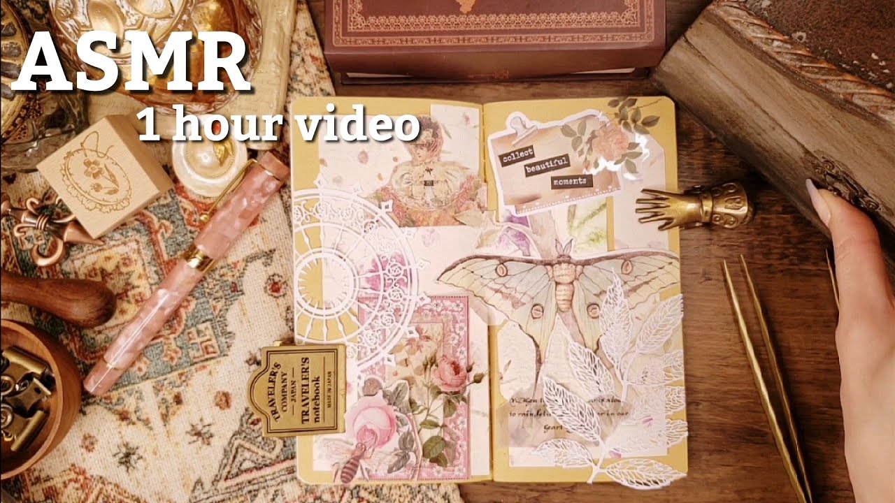 ASMR｜コラージュの色々な音/Various sounds of collage｜睡眠,作業,勉強,1 hour/Relaxing sound