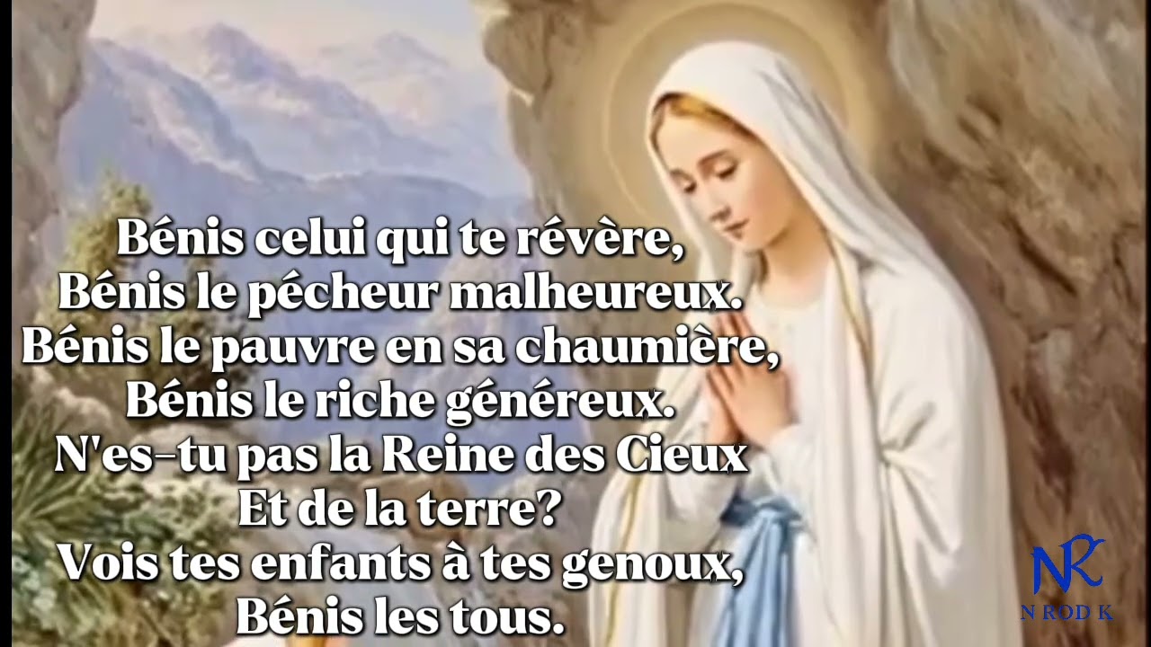 Au pied du trône de Marie