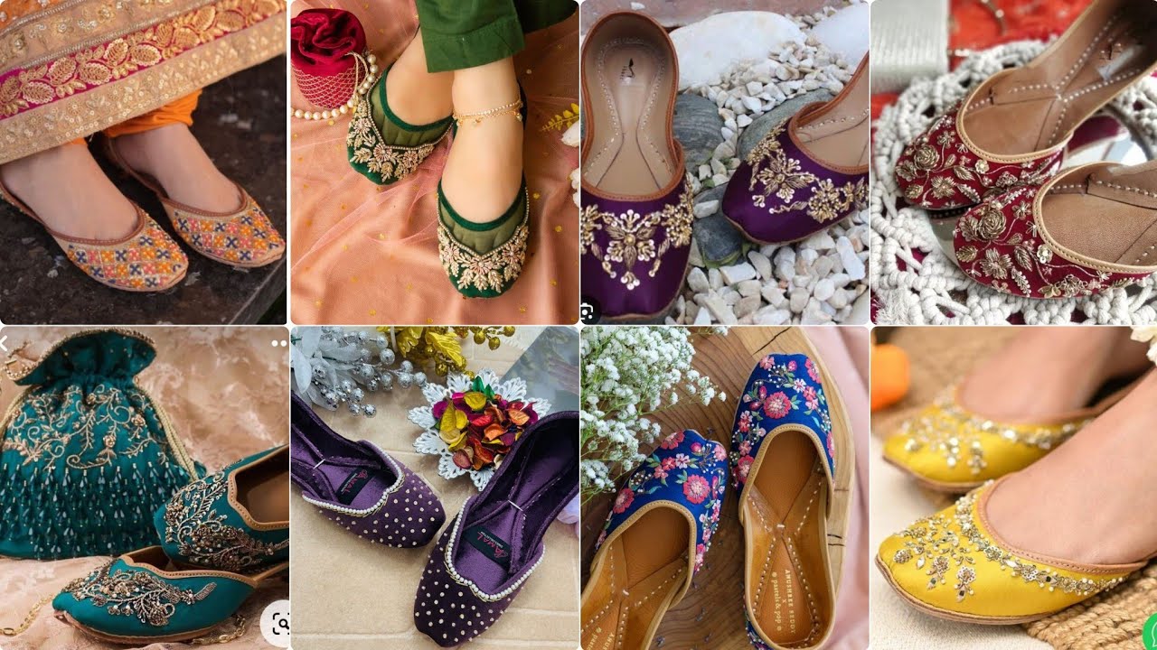 Punjabi juti bridal Khussa designs || Fancy Khussa || Most beautiful Punjabi jutti design