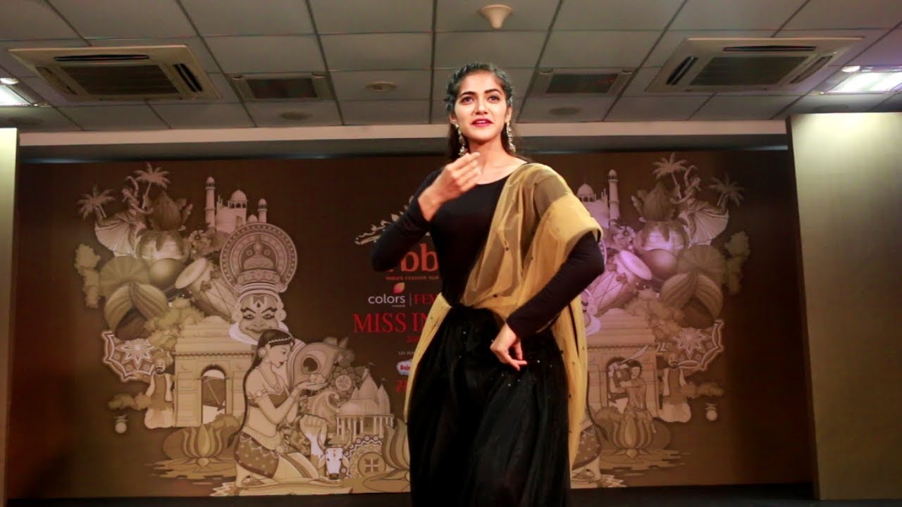 Miss India Telangana 2017 Simran Choudhary's Talent Round Performance