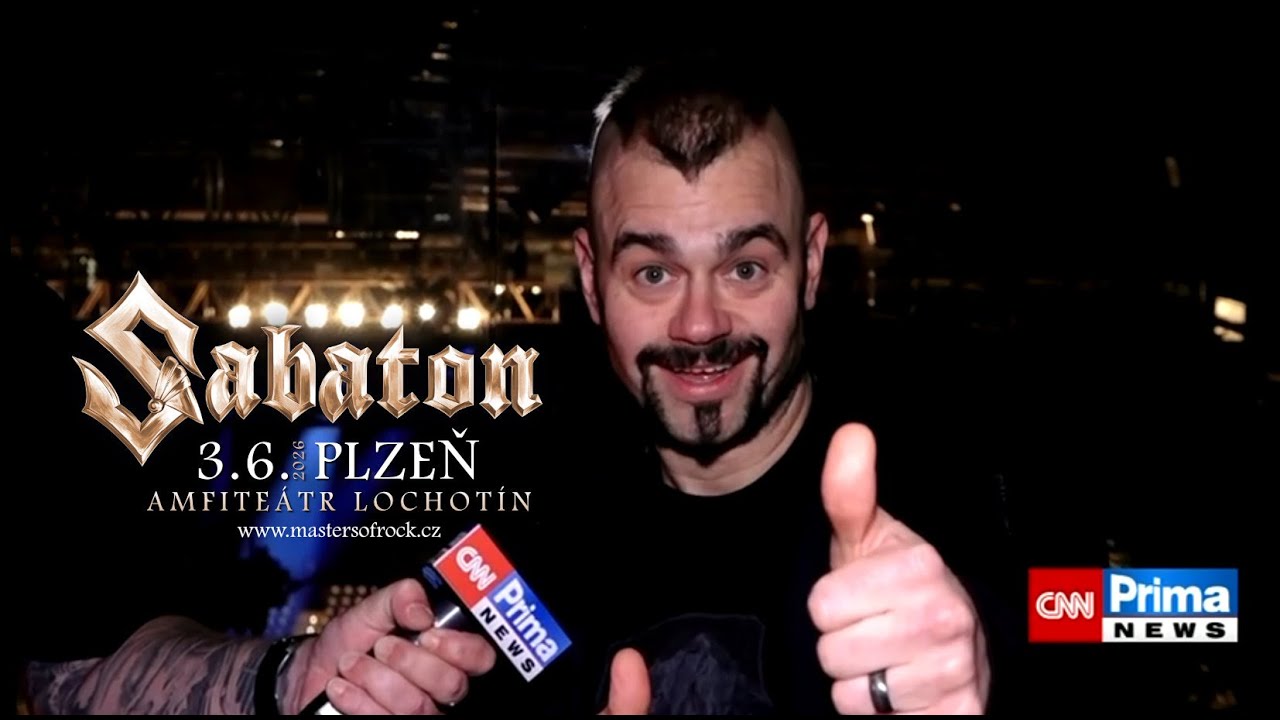 Sabaton - The Legendary Tour - Ostrava - reportáž TV Prima