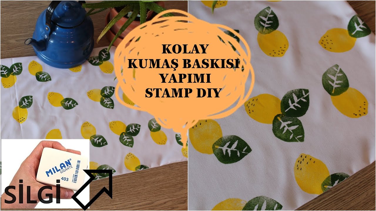 KOLAY KENDİN YAP/BASKI YAPIMI/BLOCK PRINT