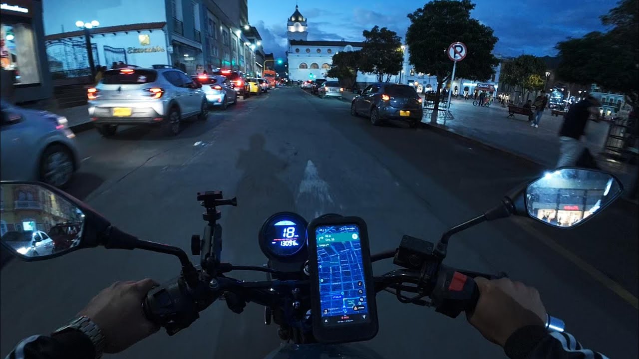 Llegué a PASTO desde Bogotá en la NKD 125