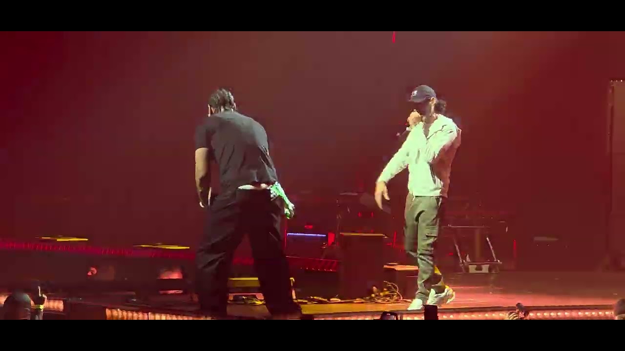 Hamdoulah sava Guest Canardo - LA FOUINE - Accor Arena Bercy Paris - 8 Avril 2025