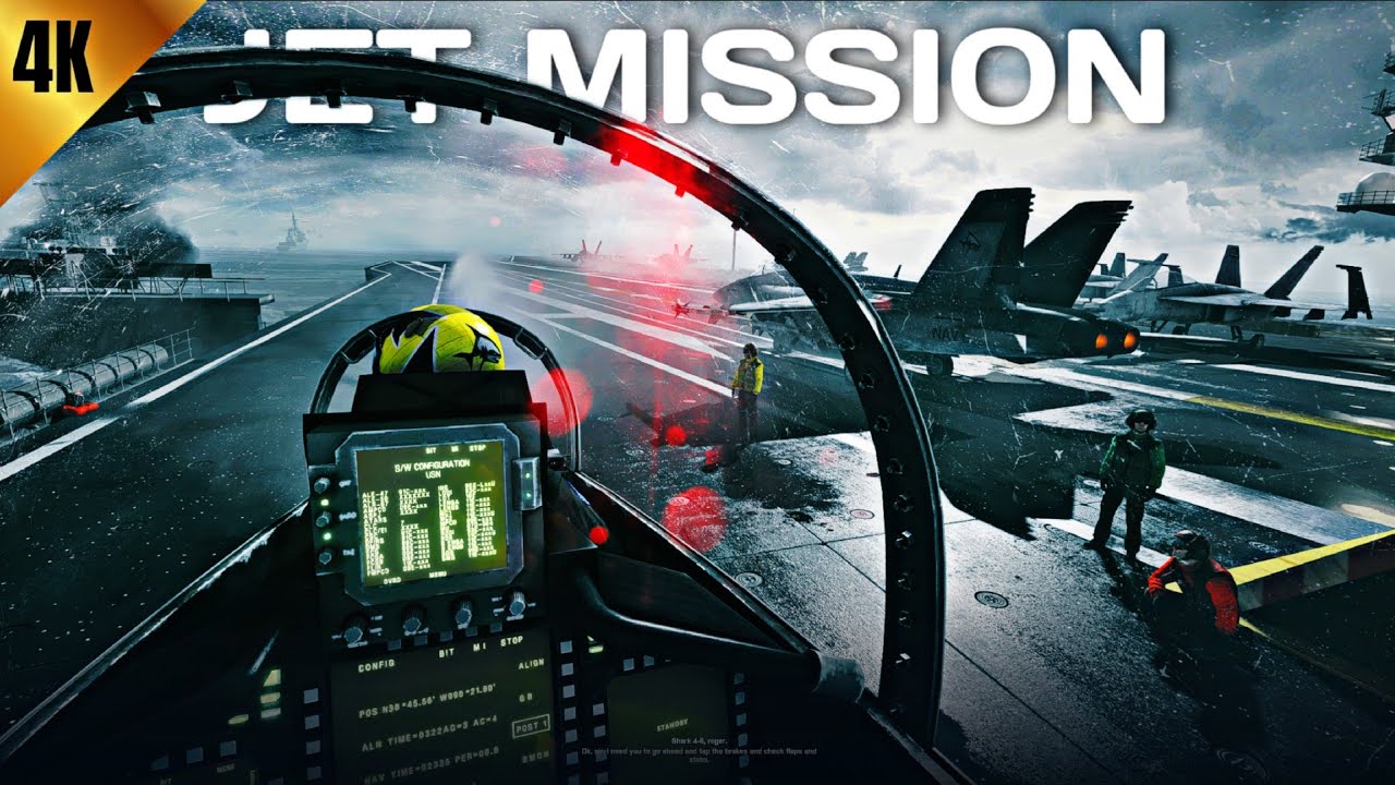 Most Exclusive Scene of Battlefield EVER! JET MISSION | 4K ULTRA-REALISTIC Gameplay | BATTLEFIELD 3