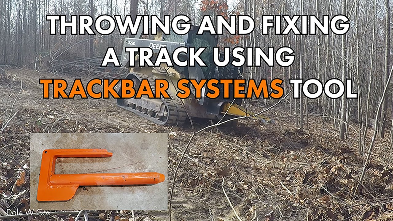 Fixing skid steer track with Trackbar tool