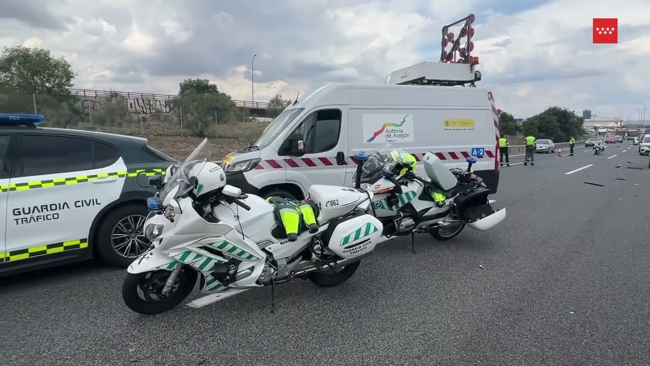 Atropello en la A2 - Alcalá de Henares