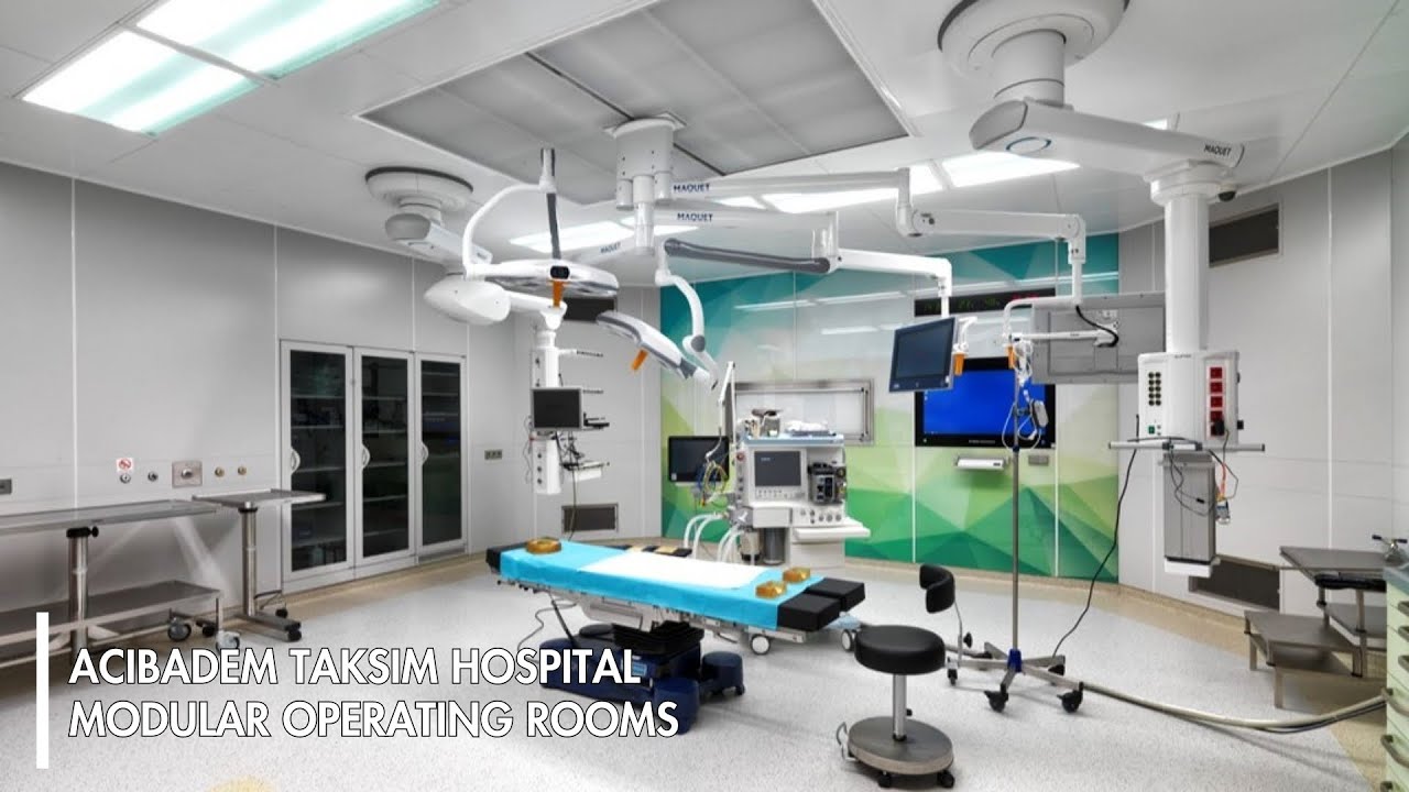 Acibadem Taksim Hospital Modular Operating Rooms