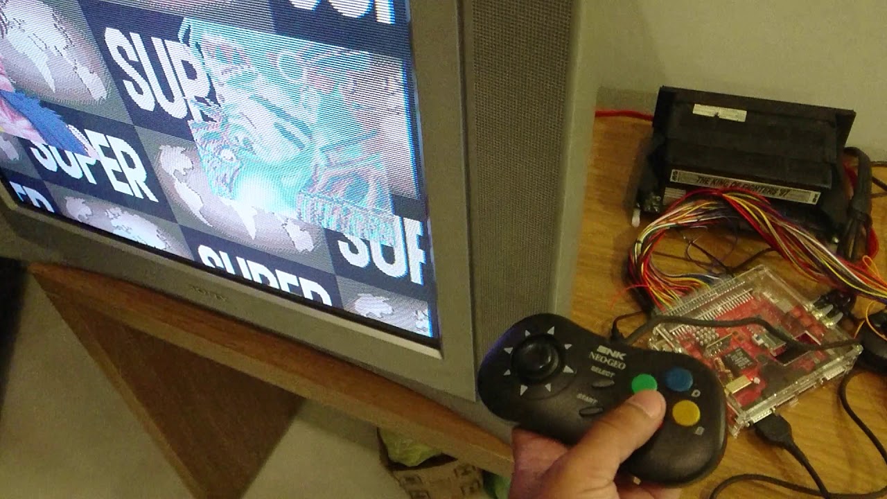 Super Street fighter II X + Super Gun = CPS2 Consolized.
