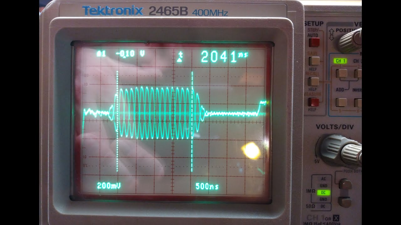 Tektronix 2465B scope - another used test equipment gamble