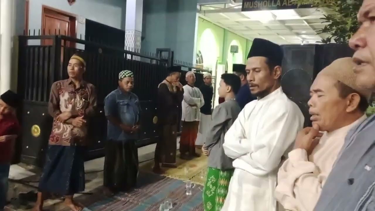 Mahallul qiyam bersama Al Amiin dalam rangka walimatul aqiqoh keluarga Bpk suratman 