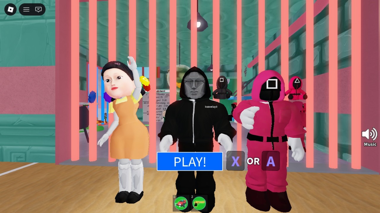Squid Game Family Prison Run Escape! (Obby) | Roblox #roblox #scaryobby