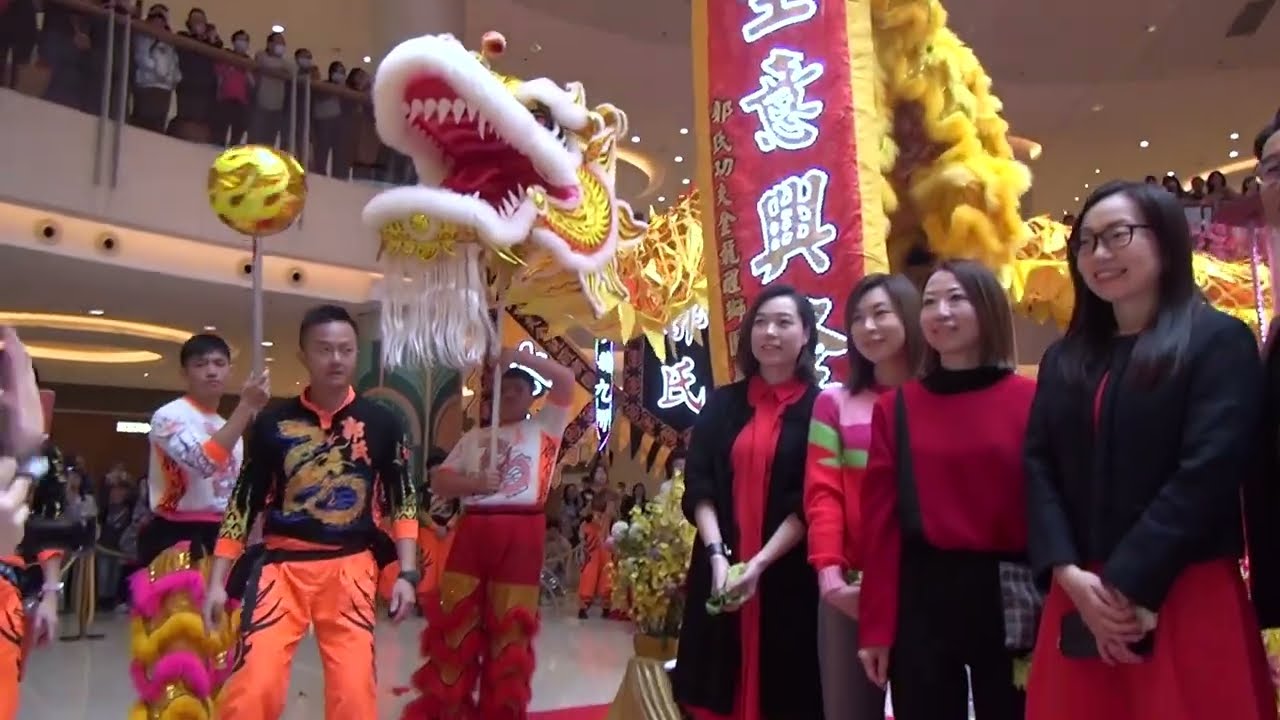 2025-Feb-1 #香港中國農曆新年 醒獅表演#HongKongChineseLunarNewYear #LionDance Performance Lion Dance @ Elements圓方