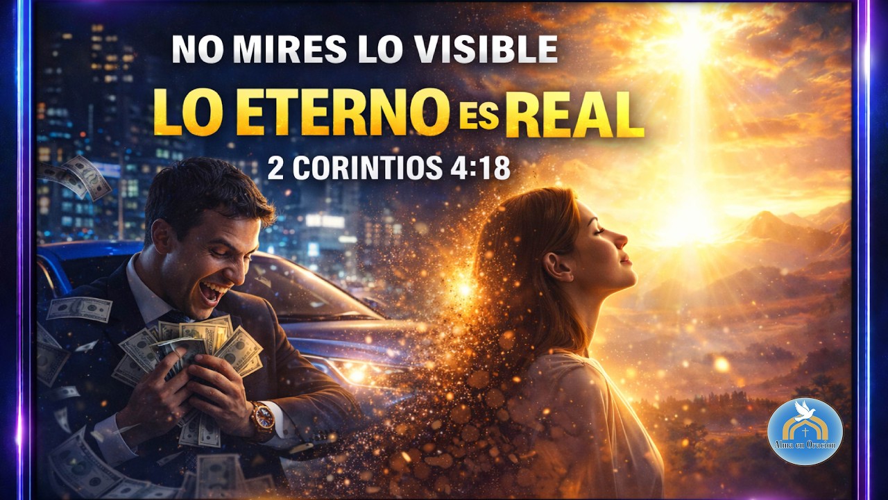 ¡MIRA AL CIELO! Lo temporal pasará, pero la promesa de DIOS es eterna. Reflexión 2 Corintios 4:18.