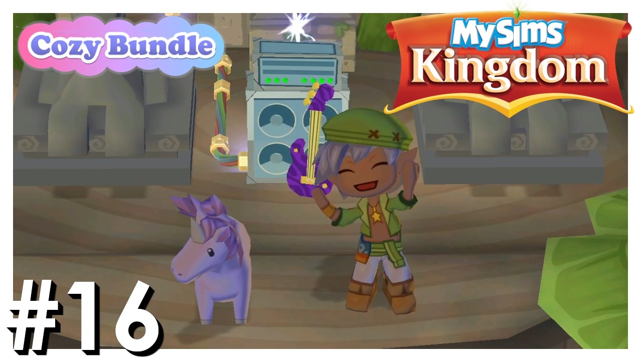 #16 - Nur ein Rockkonzert kann die Einhörner zurückholen 🎸🦄 | My Sims Kingdom [Lets Play]