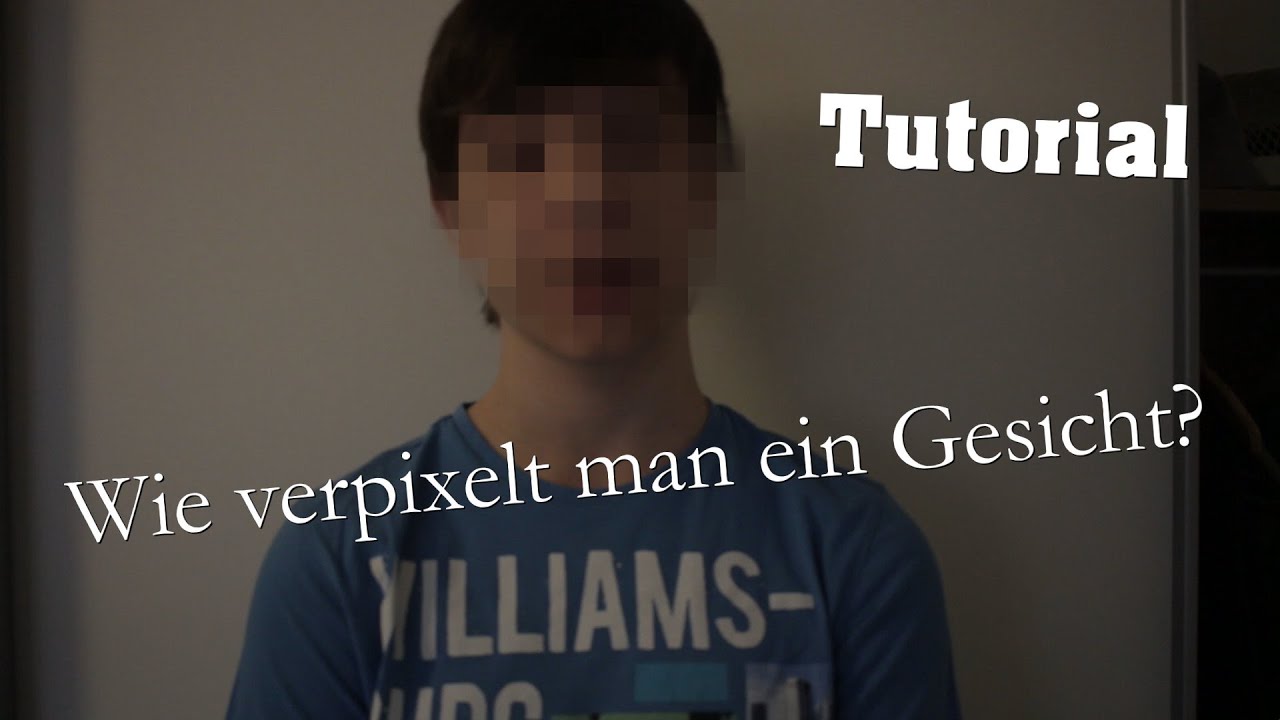 Gesichter verfremden: Schwarzer Balken & Verpixeln - [Tutorial]