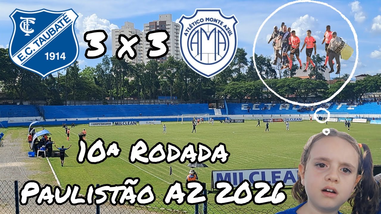 TAUBATÉ 3 x 3 MONTE AZUL | REVOLTA E EMOÇÃO NO JOAQUINZÃO! 😱 VLOG DE ARQUIBANCADA