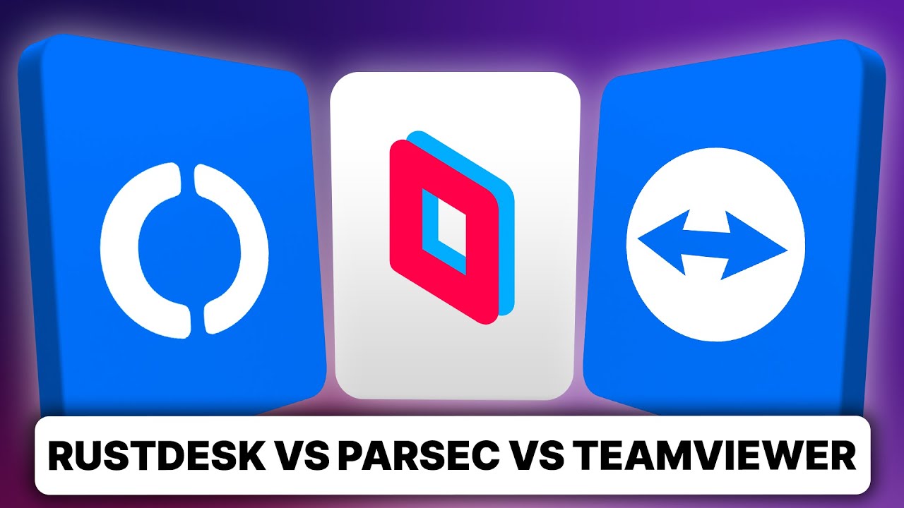 RustDesk vs Parsec vs TeamViewer (2026) | Which One is actually Better?