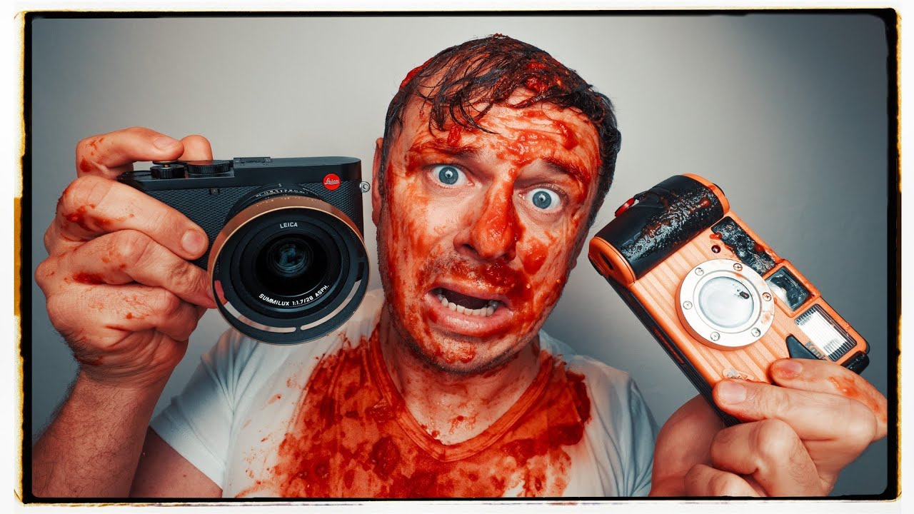 LEICA Q3 at risk - the Tomatina experience 😁