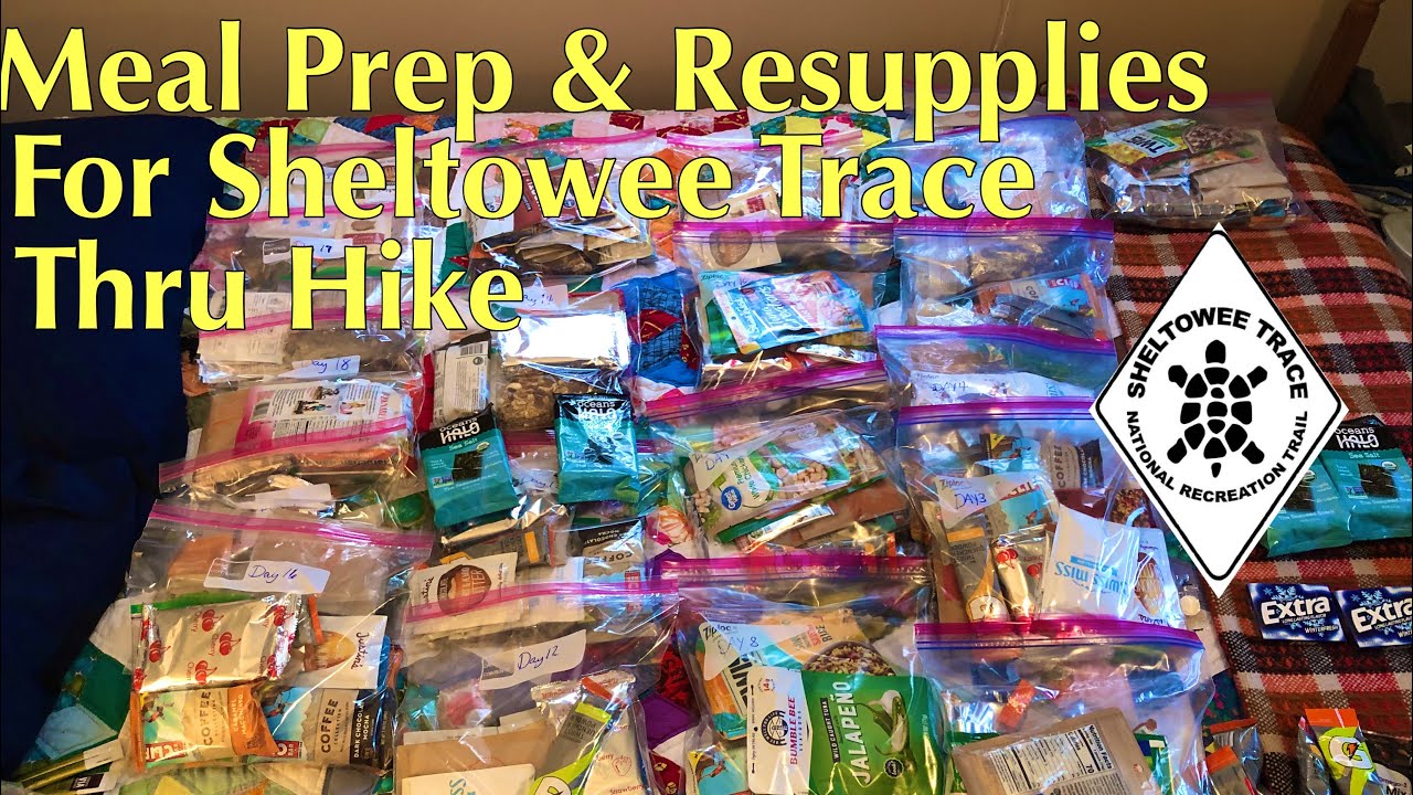 Food Preparation & Resupplies for Thru-Hiking the Sheltowee Trace
