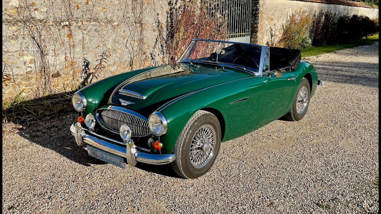 AUSTIN HEALEY 3000 MK3 BJ8 de 1967 vendue chez GT VINTAGE CLASSIC CARS