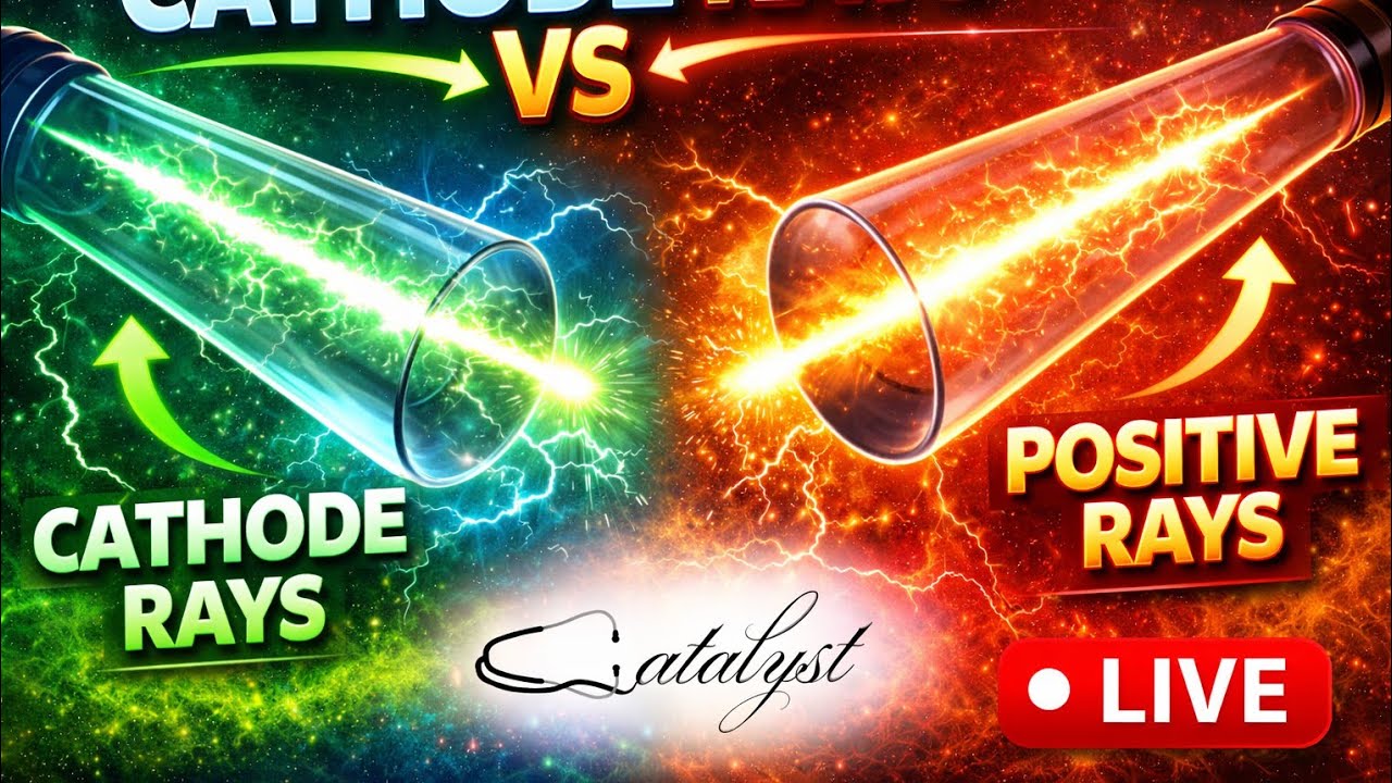 Cathode rays and Positive rays || CEE || Catalyst Institute
