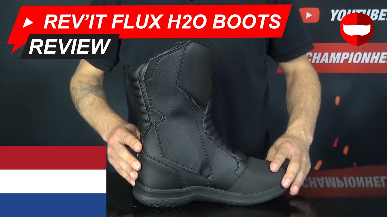Revit Flux H2O motorlaarzen- Review - Champion Helmets