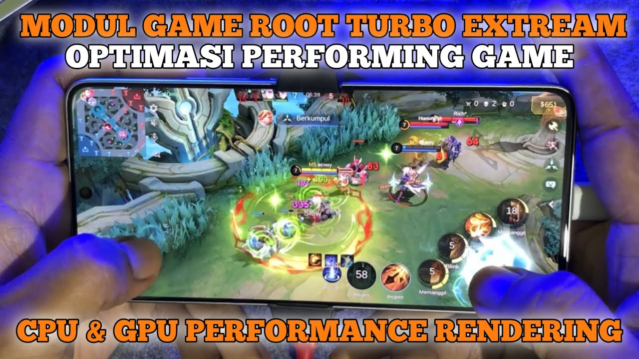 OPTIMASI PERFORMING GAME !! MODIL GAME ROOT TURBO EXTREAM TWEAK CPU & GPU PERFORMANCE RENDERING
