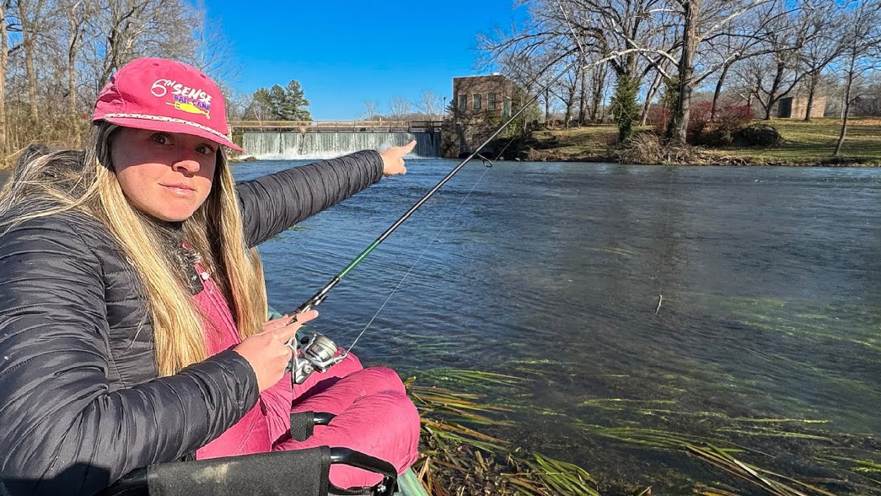 She Caught Her BIGGEST of the YEAR in this AMAZING Mountain River!!! (Insanely Loaded!)