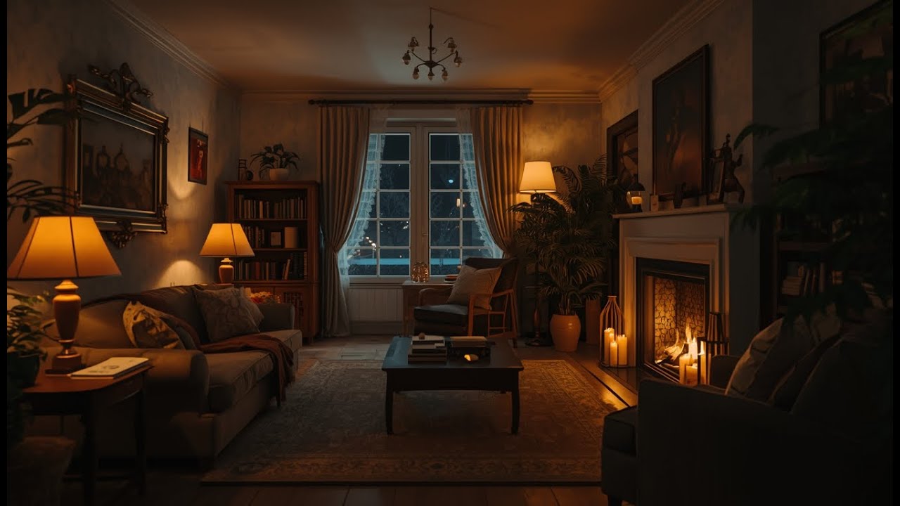 soft solo piano after midnight | peaceful, steady, intimate  | 1-Hour Night Focus & Sleep