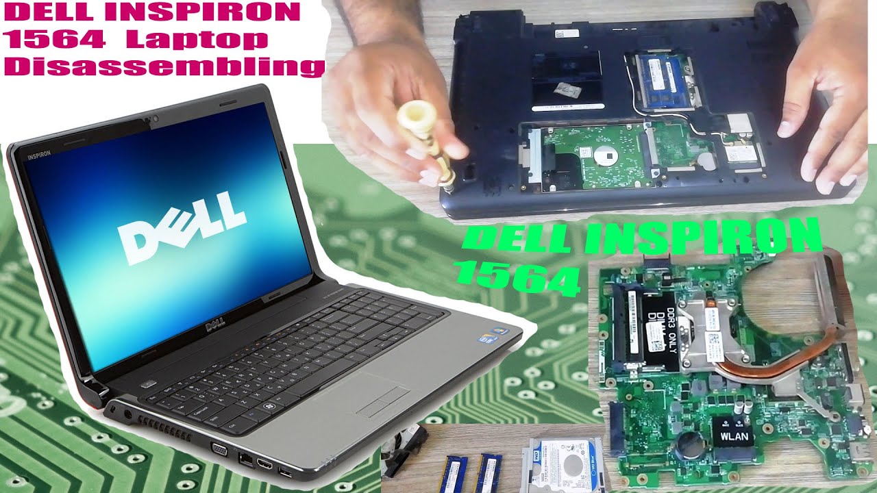 Dell insprion 1564 Disassembling