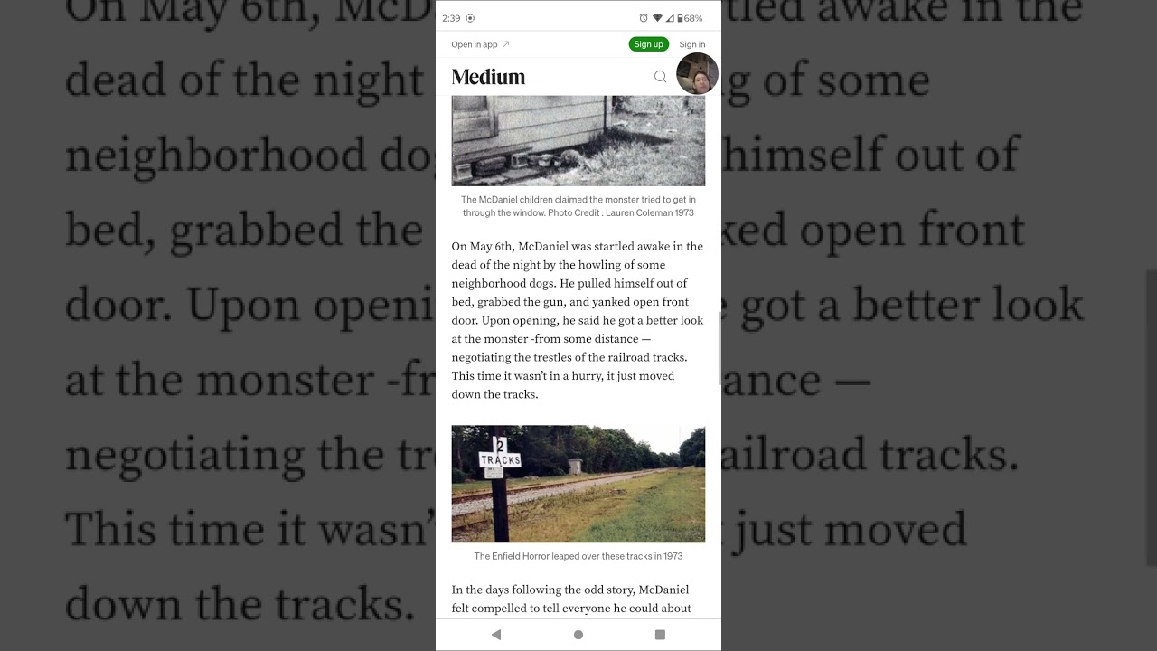 Strangers In the NightThe Enfield Monster Case Study