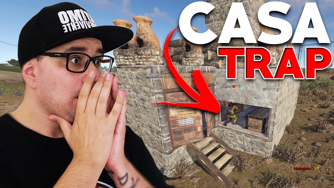 RUST - CASA TRAP AUTOMATICA, A MELHOR TRAP SHOTGUN JA VISTA - Rust