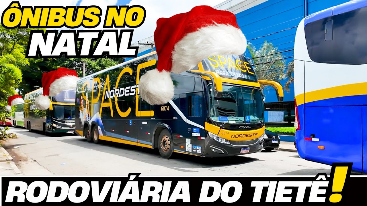 O CAOS NA RODOVIÁRIA DO TIETÊ! MOVIMENTO DE ÔNIBUS NA VÉSPERA DE NATAL - PARTE 2