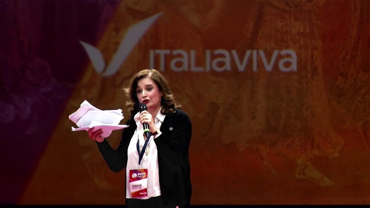 L'intervento di Annamaria Parente all'Assemblea Nazionale di Italia Viva