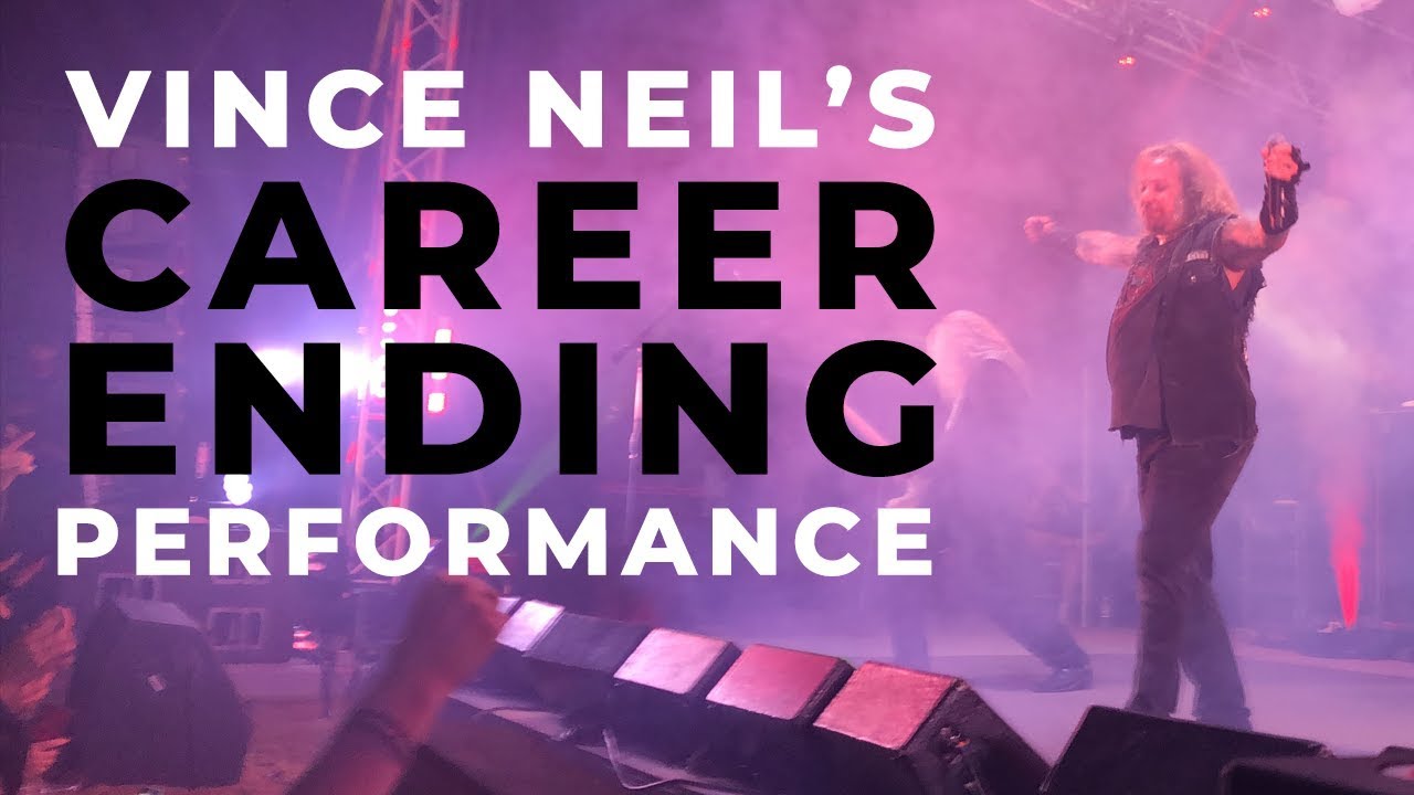 Watch Vince Neil's Career-Ending Performance