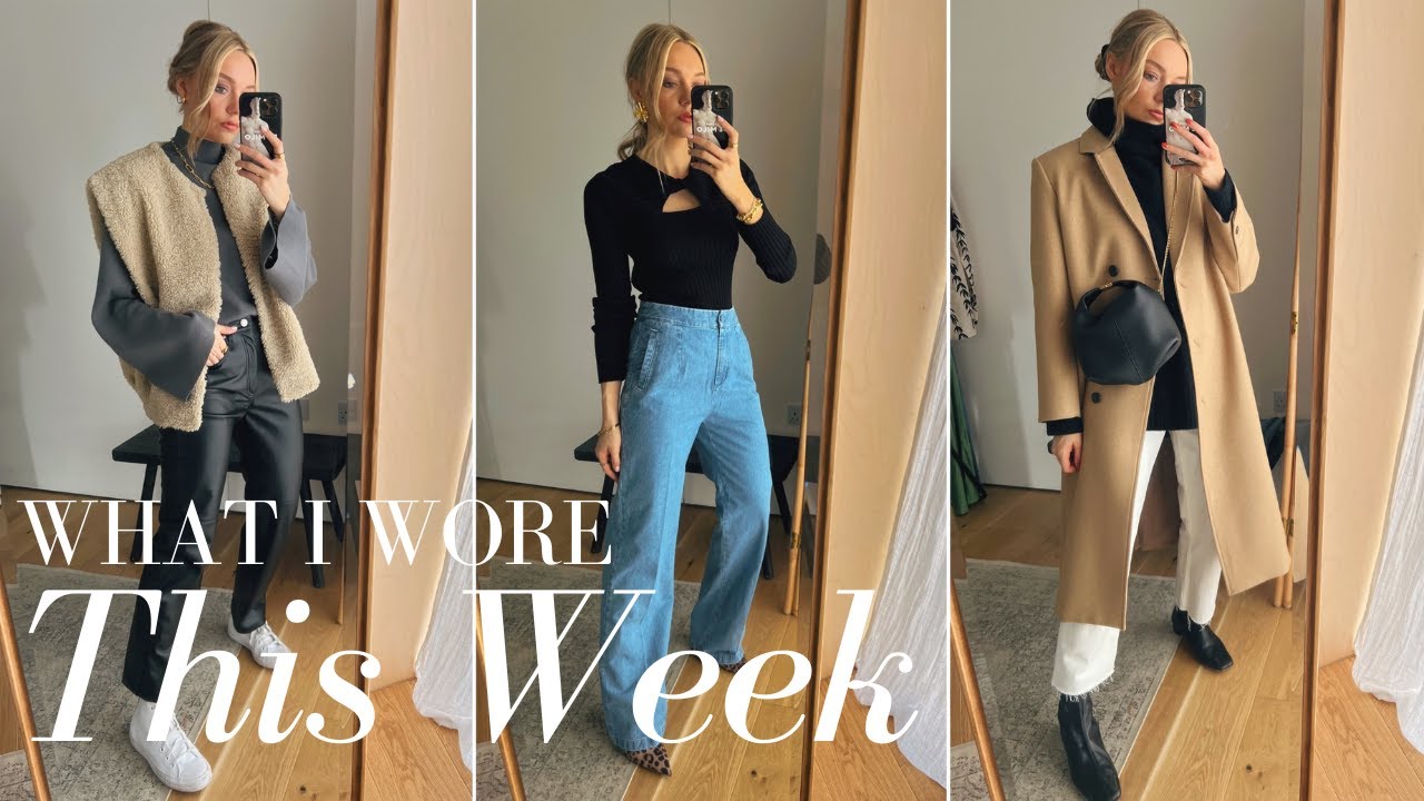 WHAT I WORE IN A WEEK | GOING OUT AND CASUAL LOOKS
