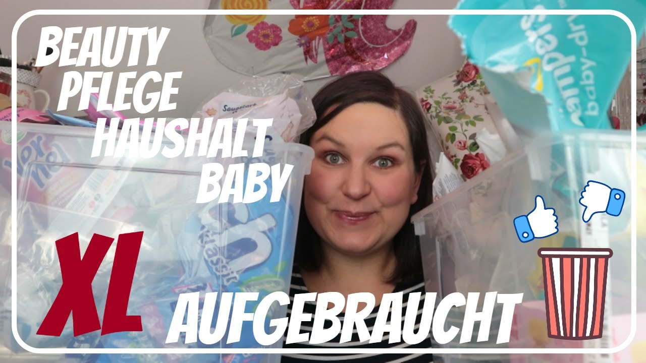XL AUFGEBRAUCHT | Letztes Mal! | Beauty Haushalt Pflege Baby | Schumsmaus
