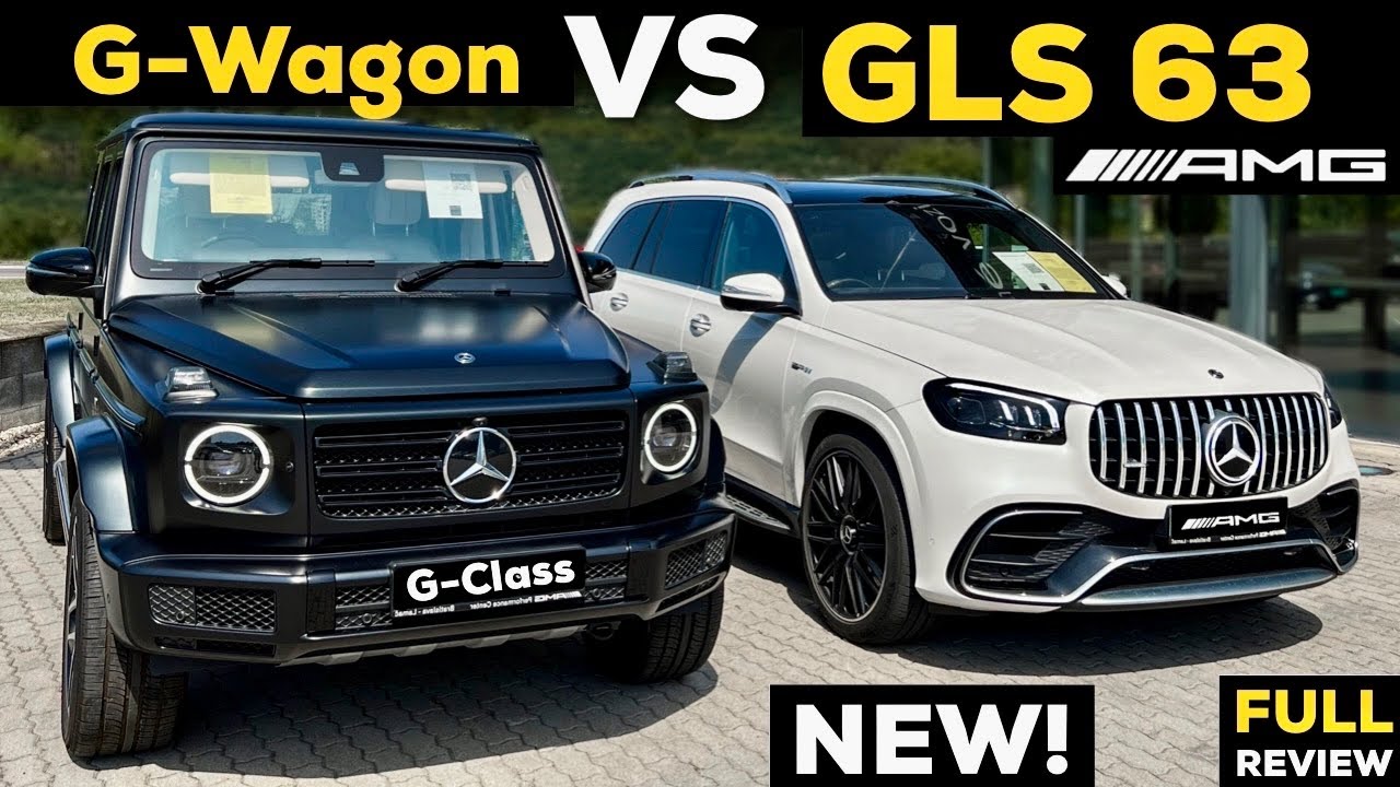 MERCEDES GLS 63 AMG VS G WAGON Which Is BETTER?! FULL In-Depth Review SOUND Exterior Interior MBUX