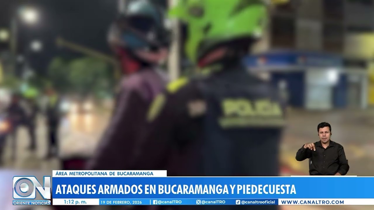 Noche de terror: homicidio en Bucaramanga y balaceras en Piedecuesta y Laureles