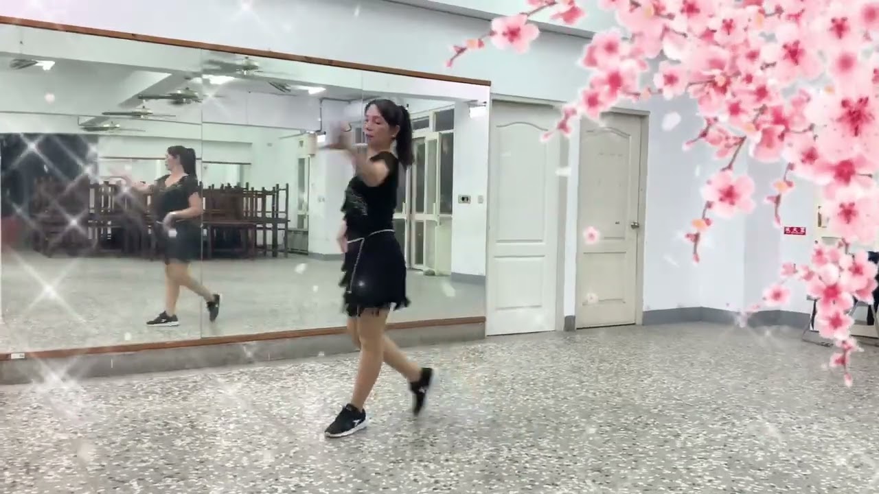 百合單人舞~舞曲~將你放在心底~舞蹈示範~莊秀枝老師~編舞~邱月茹老師！
