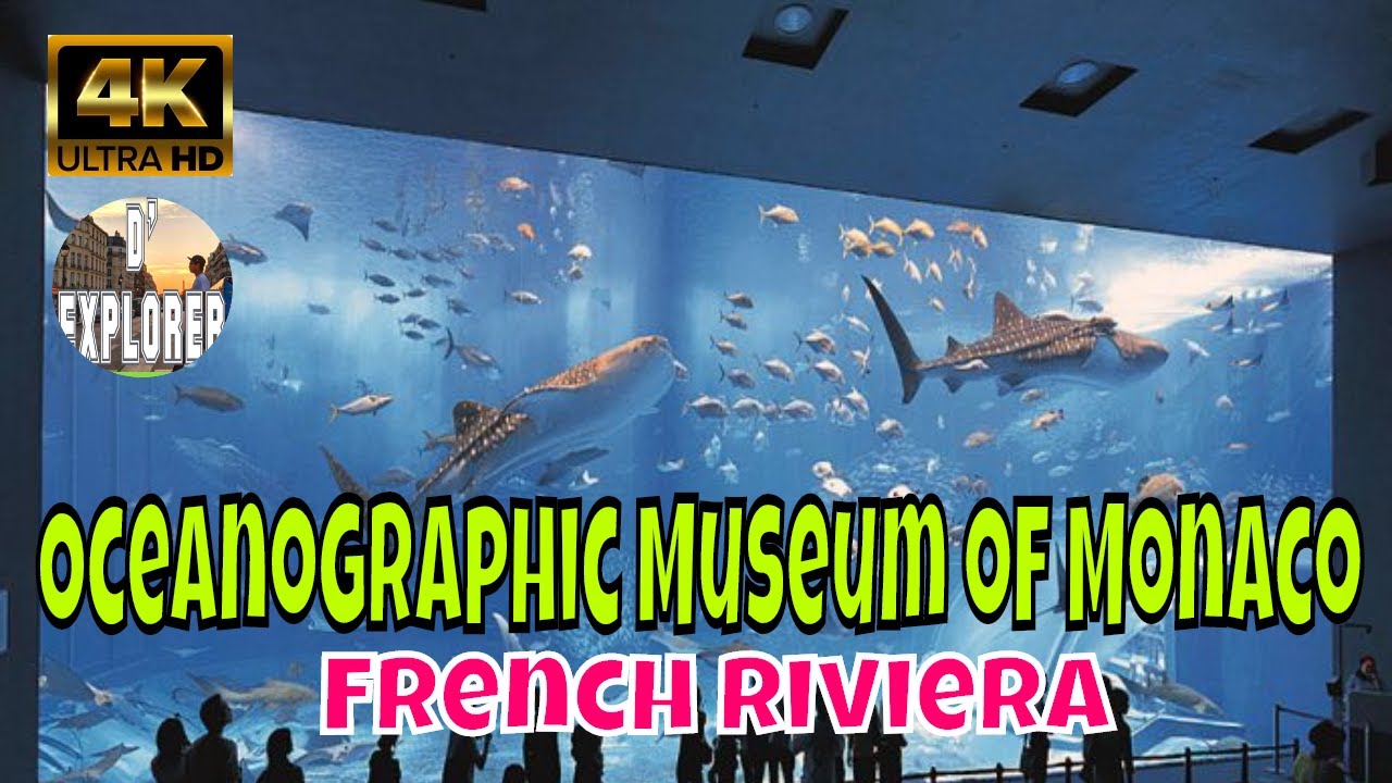 🇲🇨Exploring Monaco - Oceanographic Museum of Monaco(Musée océanographique de Monaco) 【4K】