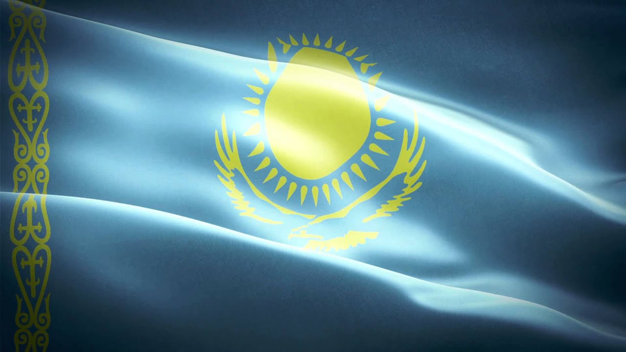 Kazakhstan anthem & flag FullHD / Казахстан гимн и флаг / Қазақстан әнұраны мен туы