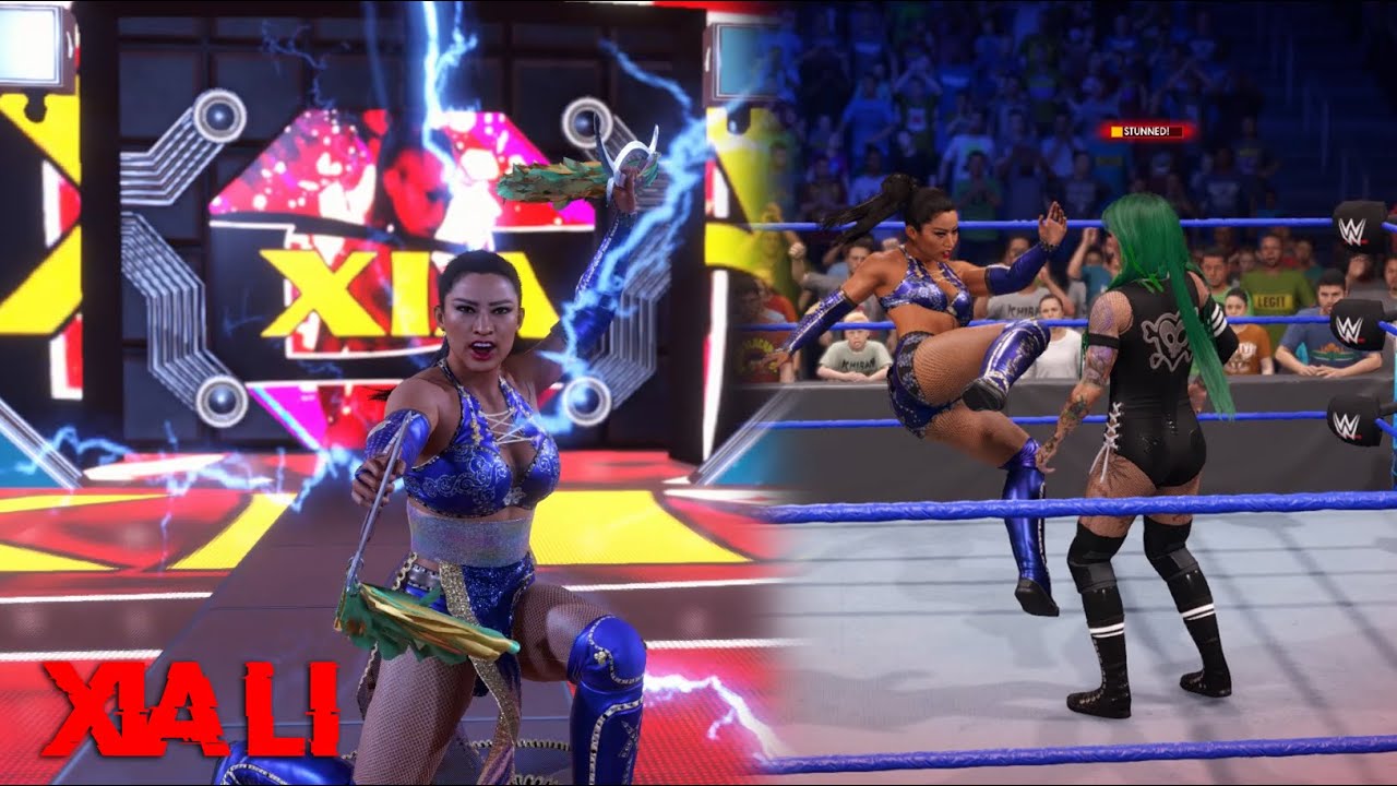 WWE 2K22: Xia Li Entrance, Finisher & Victory Scene (The Whole Damn Pack DLC)