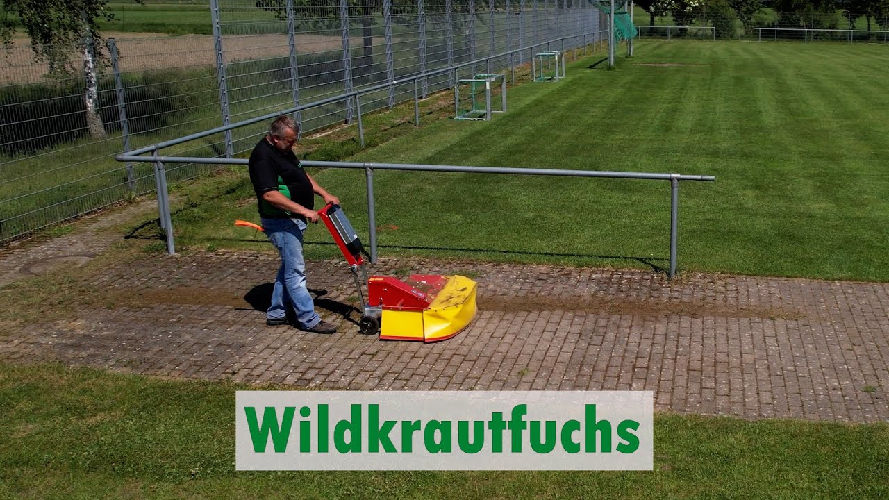 Wildkraut effektiv entfernen mit dem LIPCO Wildkrautfuchs WEFE