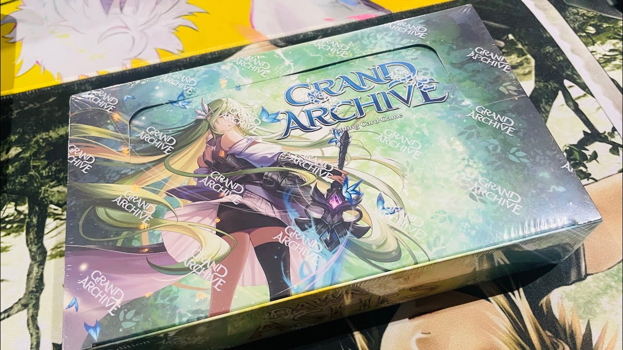 Grand Archive Dawn of Ashes Booster box opening!