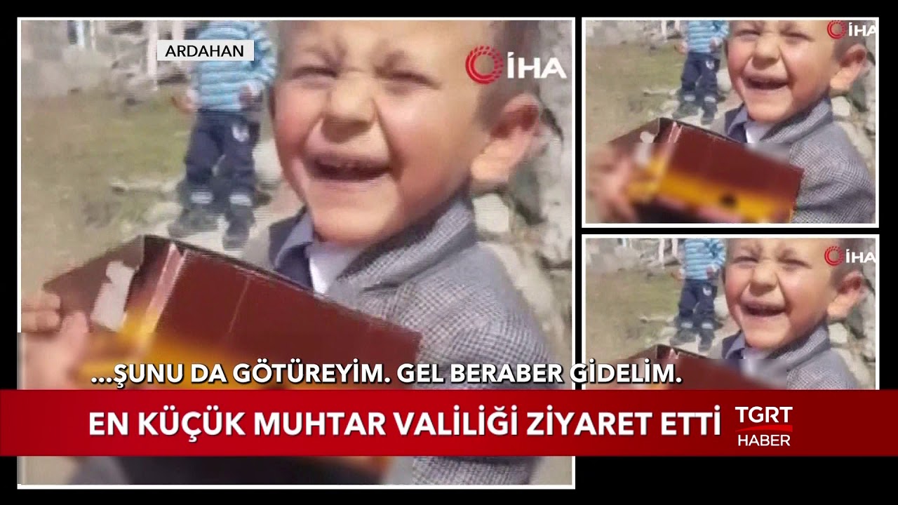 En Küçük Muhtar Valiliği Ziyaret Etti